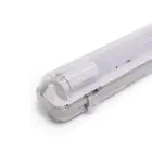 Noxion LED Waterdichte Montagebalk Behuizing Poseidon V2.0 incl. 1x Noxion LED Buis T8 Standard Output 22W 2300lm - 840 Koel Wit | 150cm