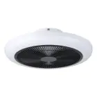 Eglo Plafondventilator Sayulita 1 ABS Wit, Zwart 25.3W 820lm - 827-865 Afstembaar Wit + RGB | Dimbaar